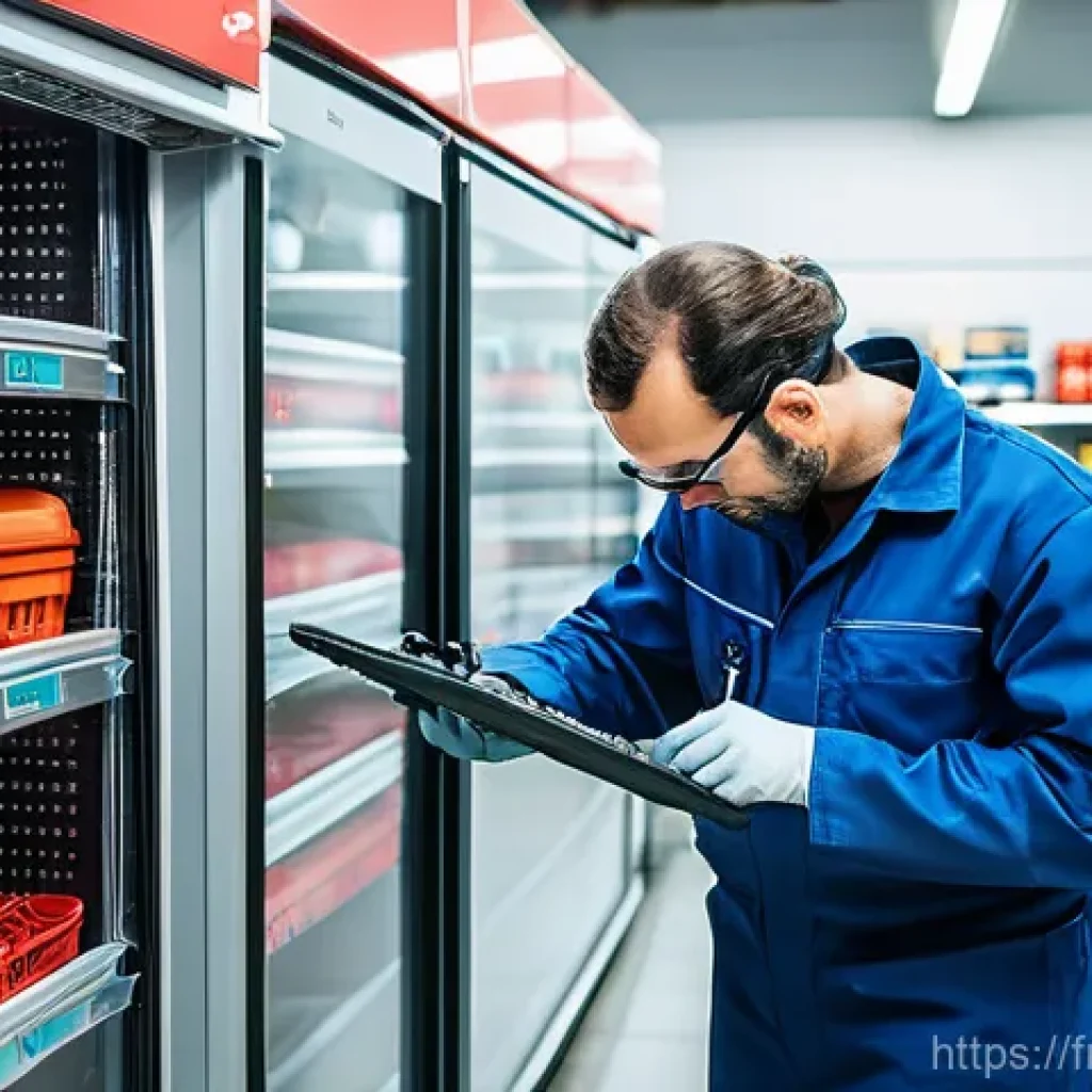 공조냉동기계기사의 자격증 활용 방안 - **Prompt:** A highly skilled French HVAC&R technician, male, in his late 30s, with a clean, professi...