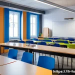 Home 20 공조냉동기계기사 자격증 시험 응시료 - A professional certification exam center in France, showing a modern classroom with candidates seate...